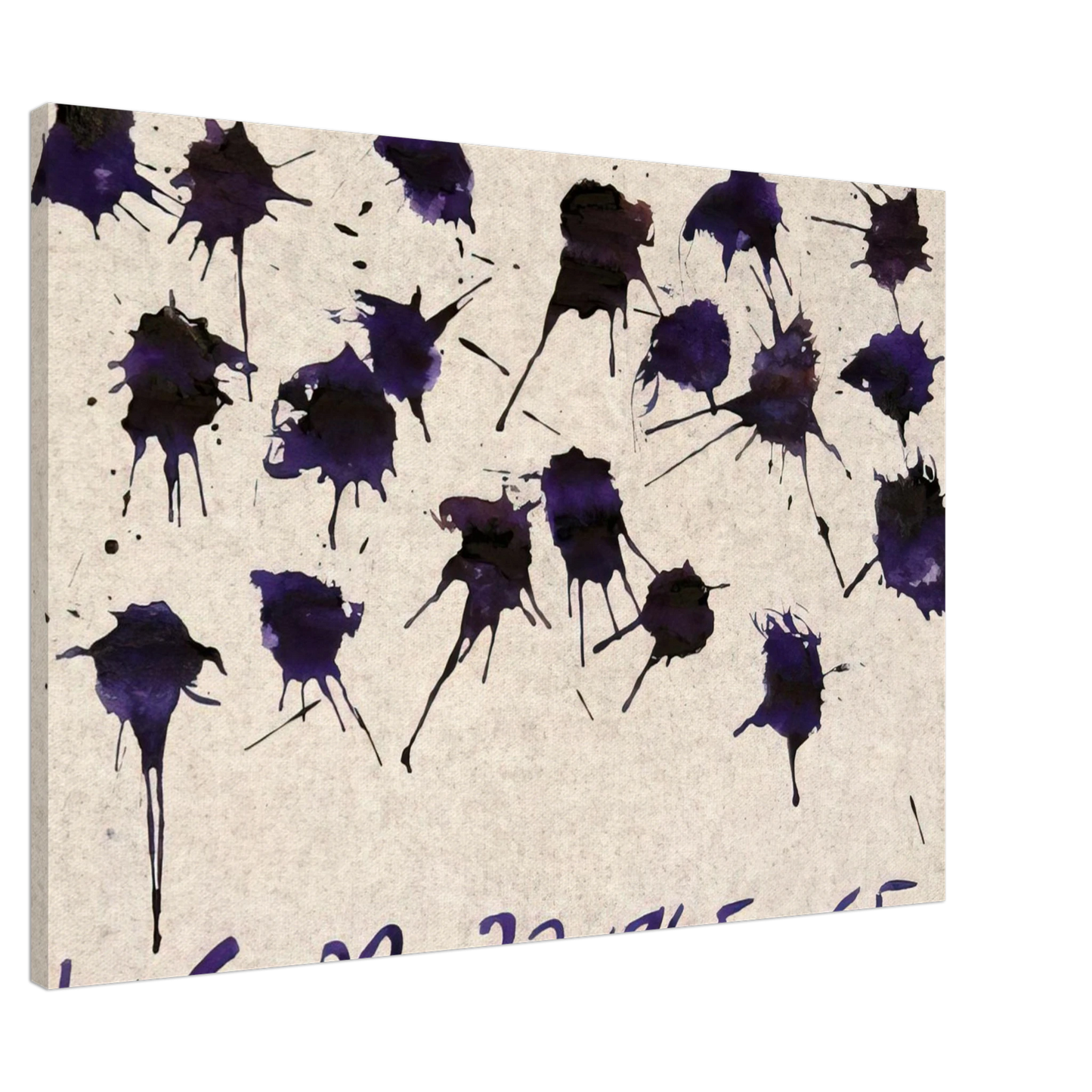 William Saroyan - WS Dec 27, 1965 SF - 1965 Canvas - 20x30 cm / 8x12 inches-canvas