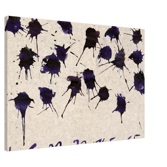 William Saroyan - WS Dec 27, 1965 SF - 1965 Canvas - 20x30 cm / 8x12 inches-canvas