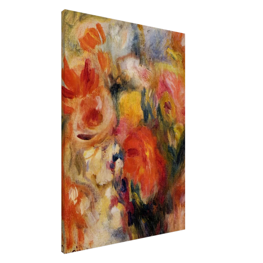 Pierre-Auguste Renoir - Flower Study Canvas - 20x30 cm / 8x12 inches-canvas
