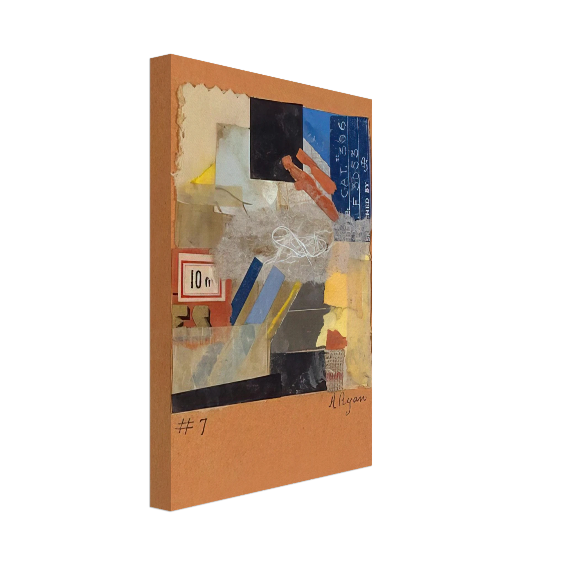 Anne Ryan - Number 7 - 1948 Canvas - 40x60 cm / 16x24 inches-canvas