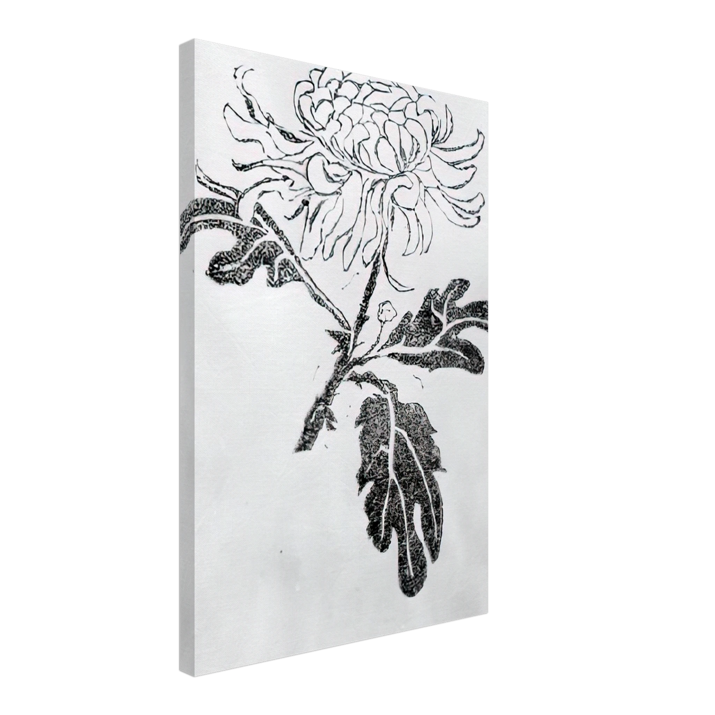 MC Escher - CHRYSANTHEMUM Canvas - 40x60 cm / 16x24 inches-canvas