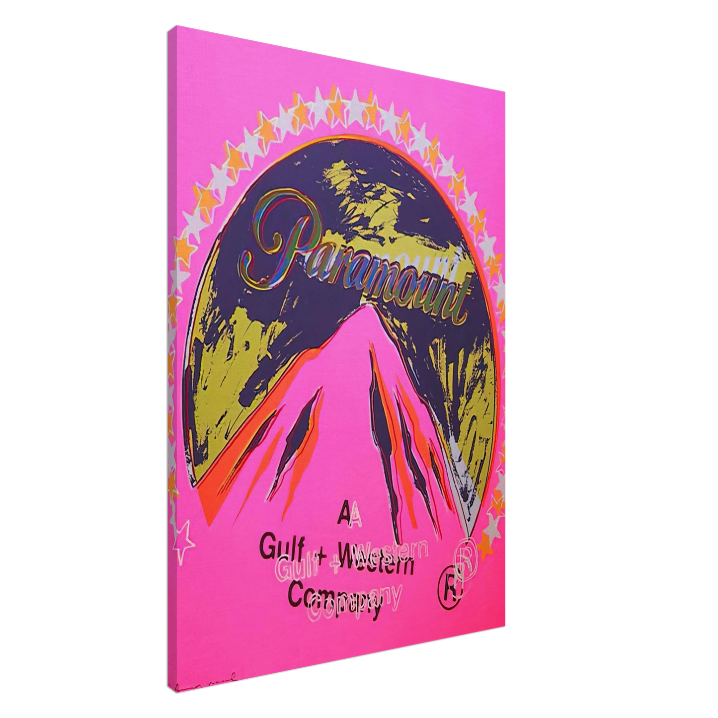 Andy Warhol - Paramount Canvas - 20x30 cm / 8x12 inches-canvas