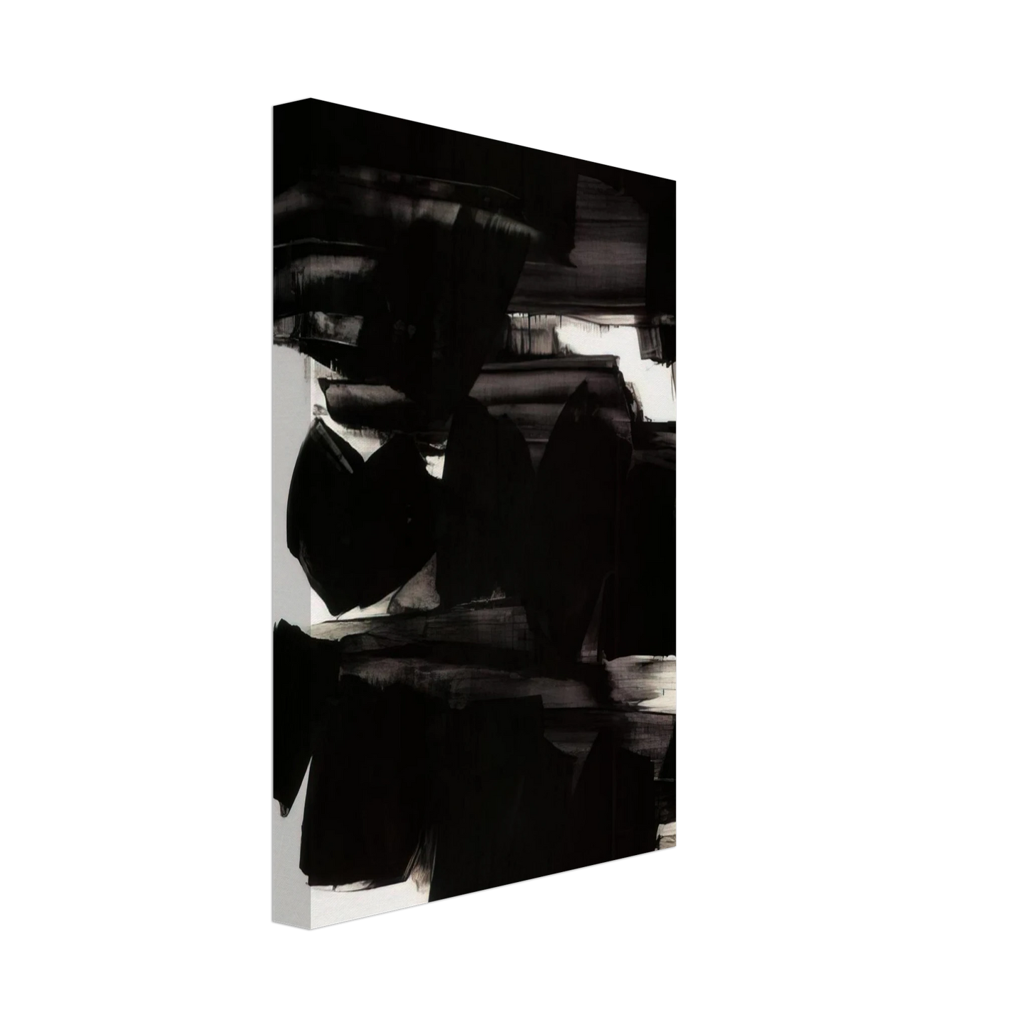 Pierre Soulages - Peinture 260 x 202 cm, 19 juin 1963 - 1963 Canvas - 40x60 cm / 16x24 inches-canvas