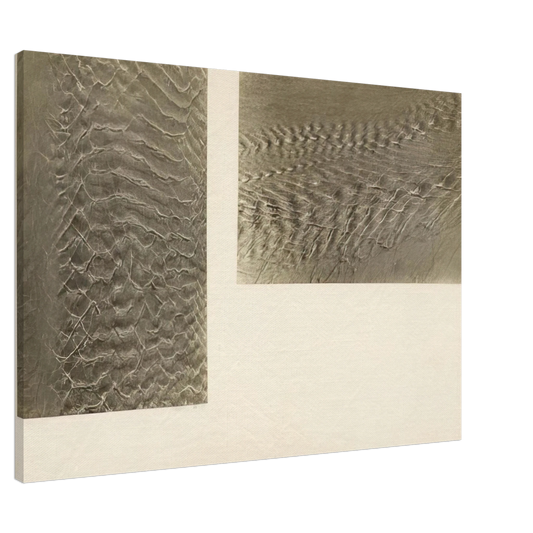 Josef Albers - BRACKISH WATER BIARRITZ VIII 1929 Canvas - 20x30 cm / 8x12 inches-canvas