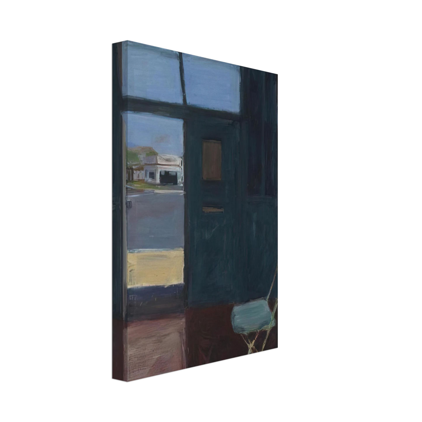 Richard Diebenkorn - Interior with Doorway Canvas - 70x100 cm / 28x40 inches-canvas