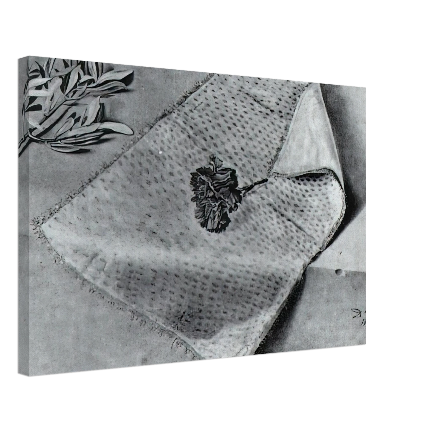 Salvador Dali - CARNATION AND CLOTH OF GOLD Canvas - 70x100 cm / 28x40 inches-canvas