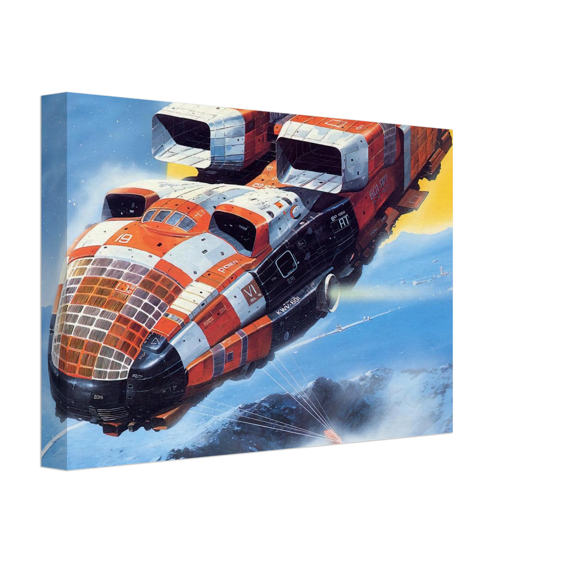Chris Foss - Chris Foss Canvas - 70x100 cm / 28x40 inches-canvas