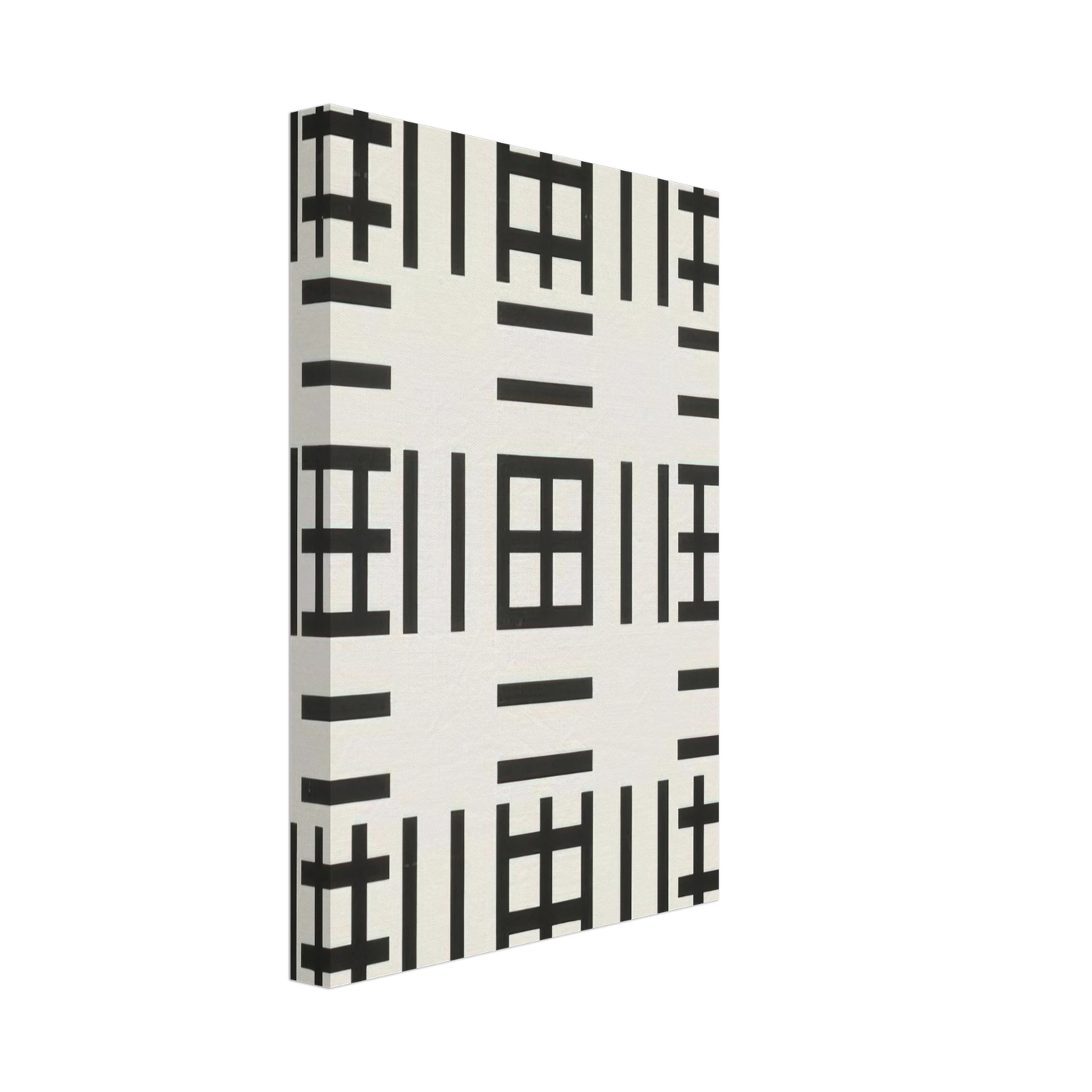 Francois Morellet - Serigraphie unique au monde - 1970 Canvas - 70x100 cm / 28x40 inches-canvas