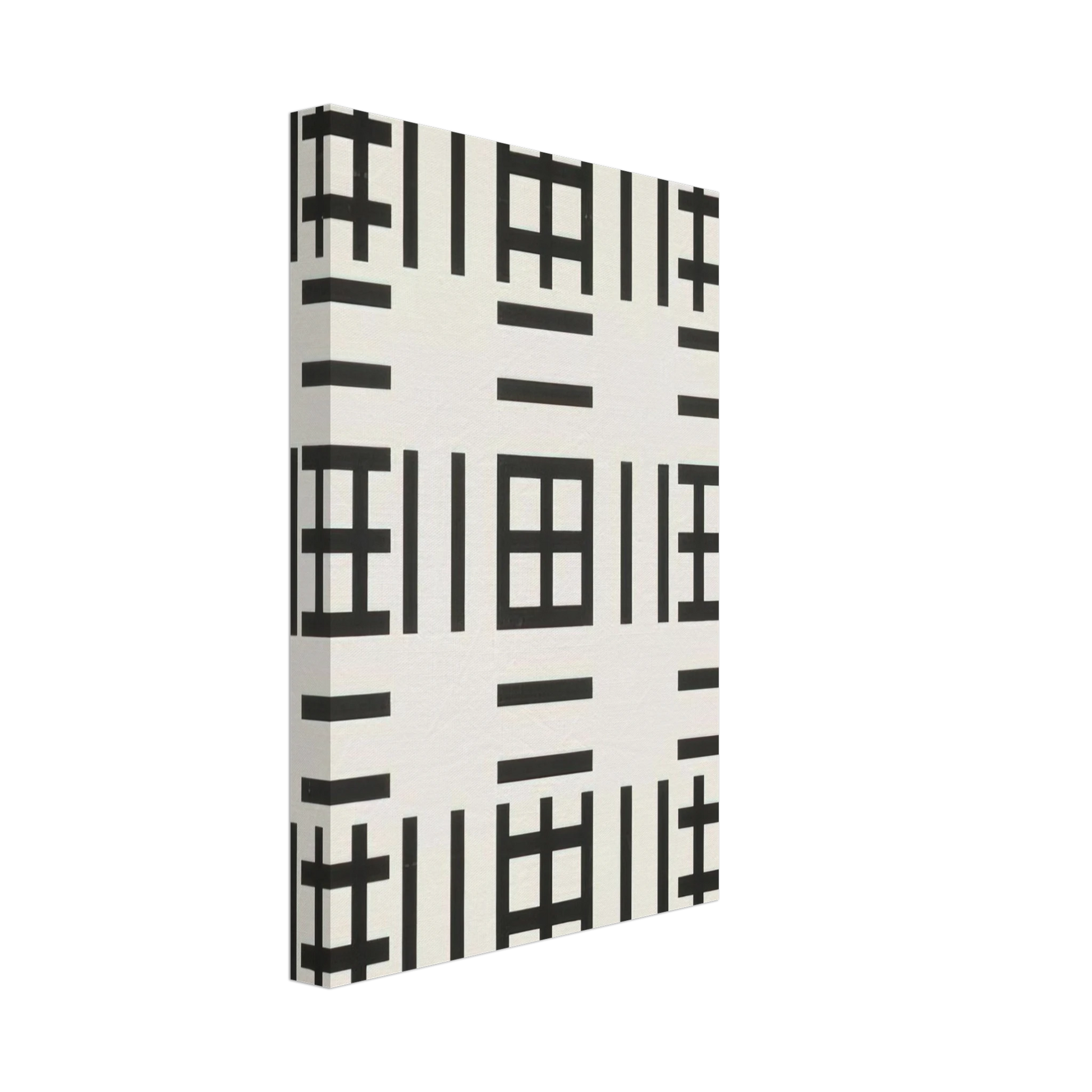 Francois Morellet - Serigraphie unique au monde - 1970 Canvas - 70x100 cm / 28x40 inches-canvas