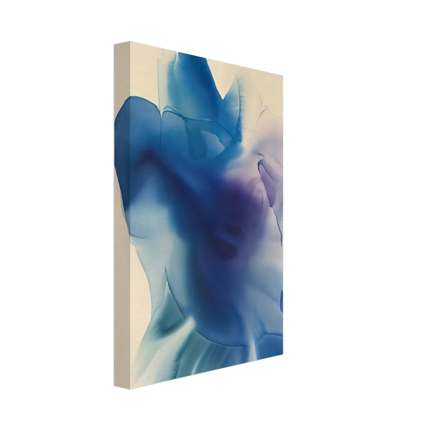 Paul Jenkins - Phenomena Astral Blue - 1968 Canvas - 40x60 cm / 16x24 inches-canvas