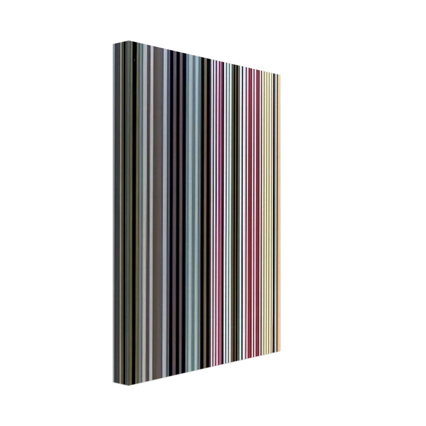 Gene Davis - Black Dahlia - 1971 Canvas - 70x100 cm / 28x40 inches-canvas