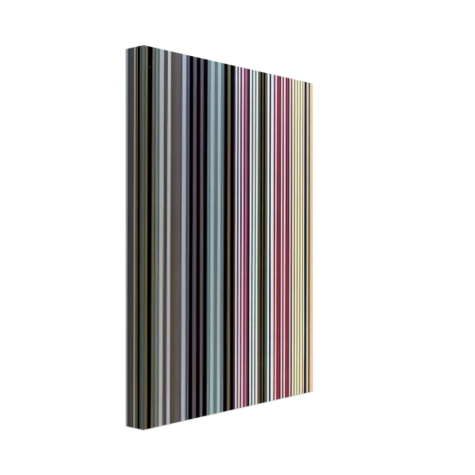 Gene Davis - Black Dahlia - 1971 Canvas - 70x100 cm / 28x40 inches-canvas