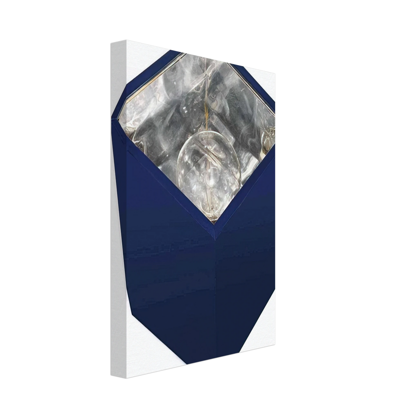 Alighiero Boetti - LAMPADA ANNUALE 1967 Canvas - 40x60 cm / 16x24 inches-canvas