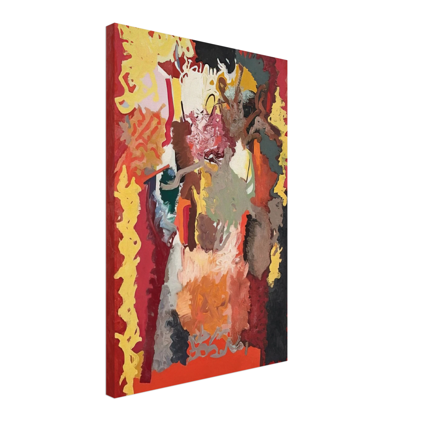 John Ferren - The Witch Doctor - 1963 Canvas - 70x100 cm / 28x40 inches-canvas