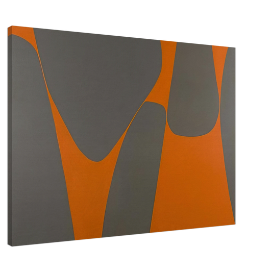 Lorser Feitelson - Magical Space Forms - 1962 Canvas - 20x30 cm / 8x12 inches-canvas