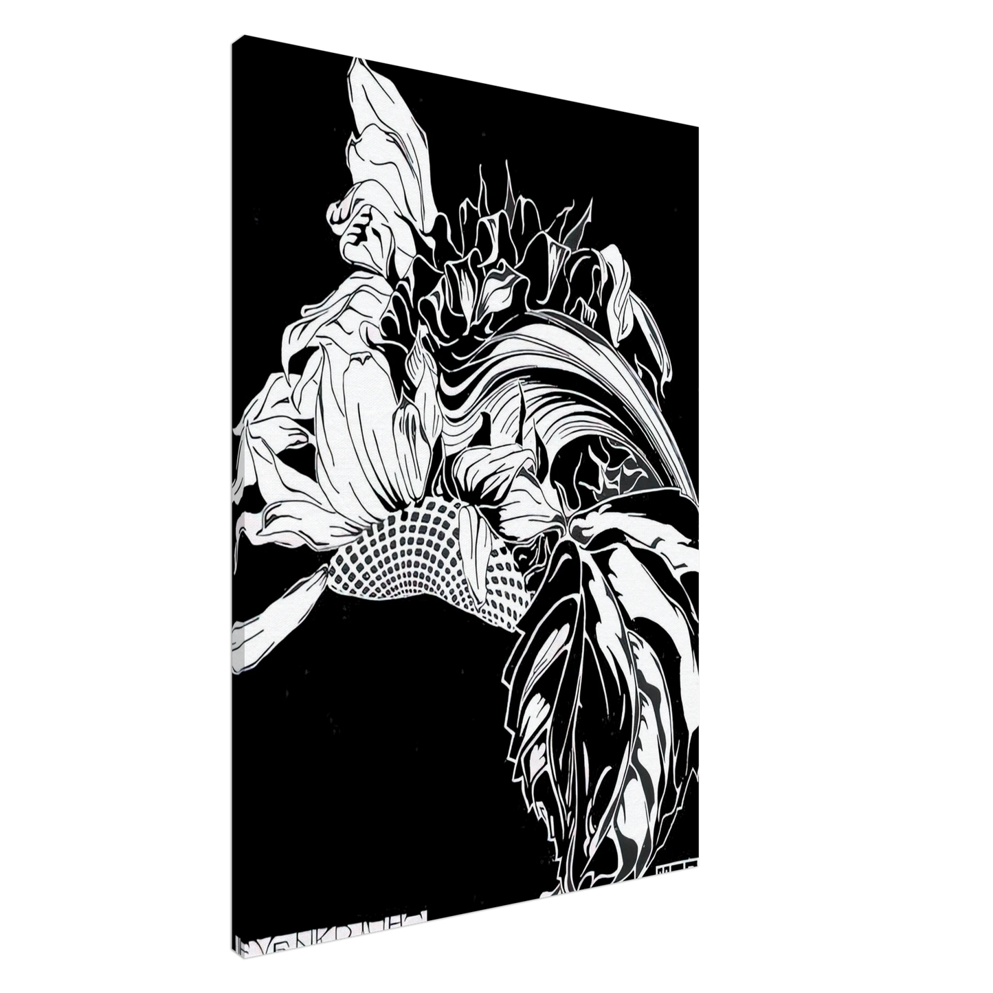 MC Escher - LIFE FORCE Canvas - 20x30 cm / 8x12 inches-canvas