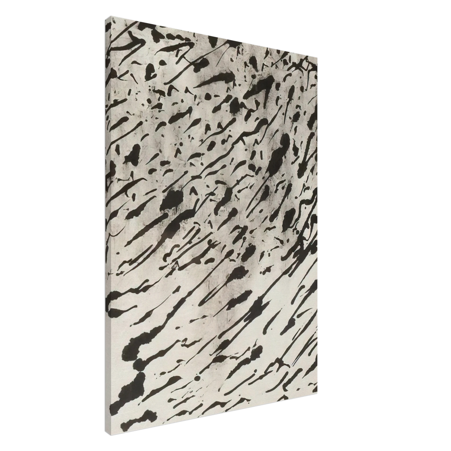 Henri Michaux - UNTITLED 5 Canvas - 20x30 cm / 8x12 inches-canvas