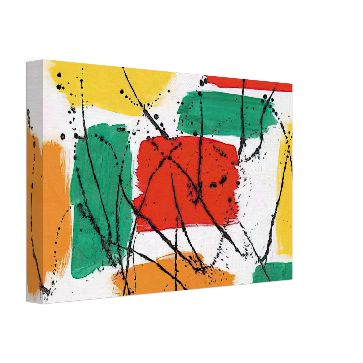 Marcel Barbeau - Reflets Printanieres Canvas - 70x100 cm / 28x40 inches-canvas