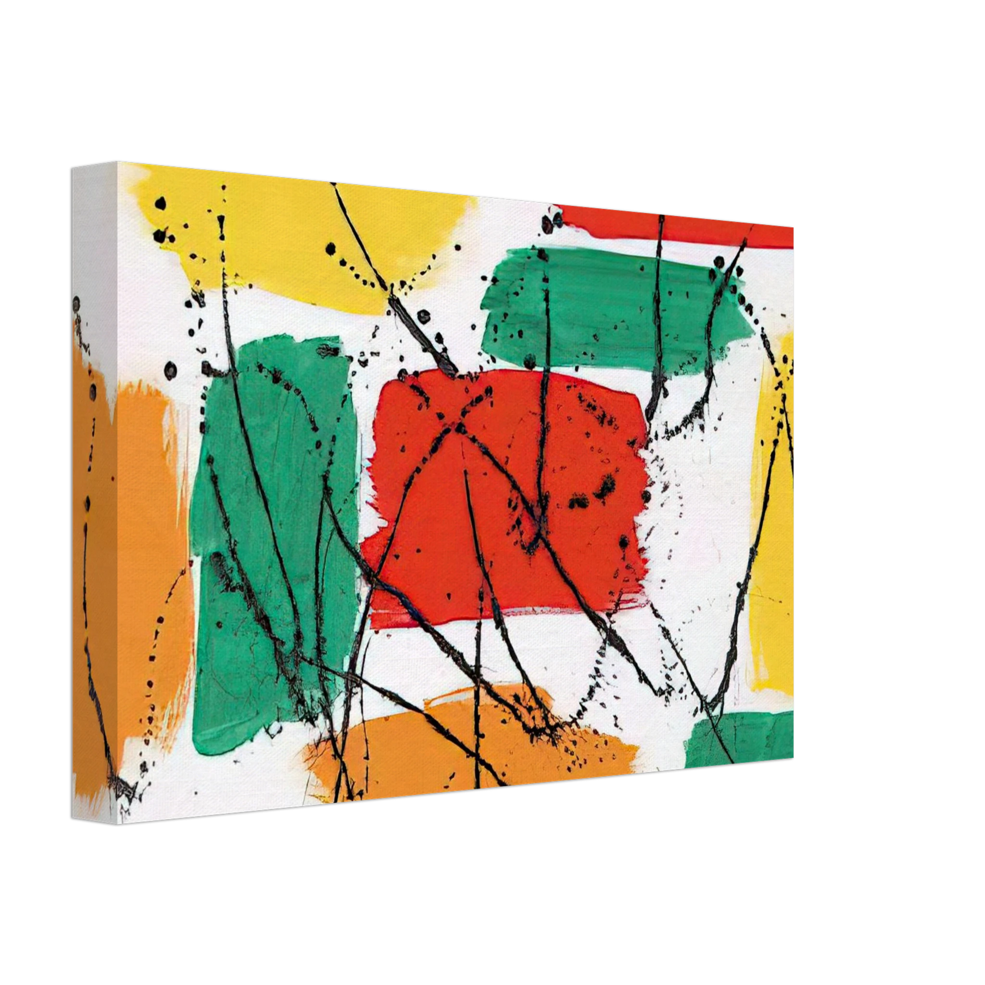 Marcel Barbeau - Reflets Printanieres Canvas - 70x100 cm / 28x40 inches-canvas