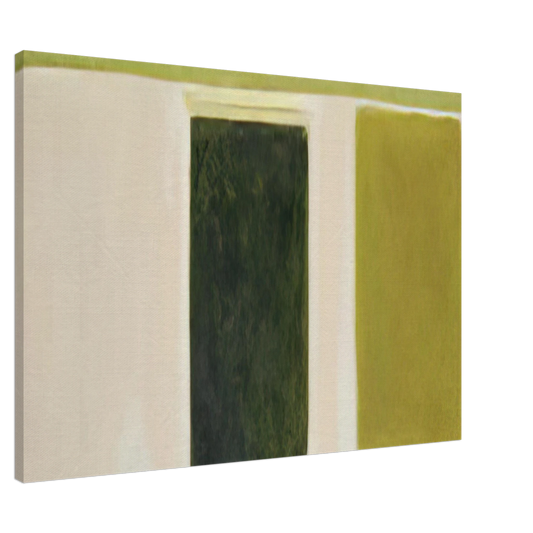 Theodoros Stamos - Double Green Sun-Box - 1967 Canvas - 20x30 cm / 8x12 inches-canvas