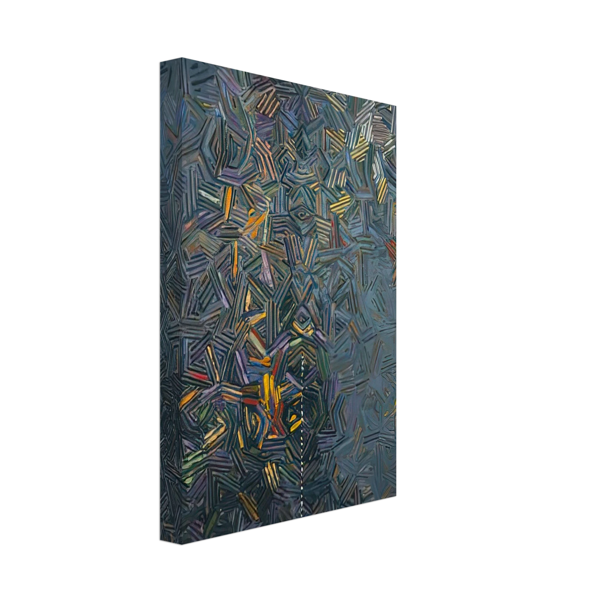 Jasper Johns - DANCERS ON A PLANE 1981 Canvas - 40x60 cm / 16x24 inches-canvas