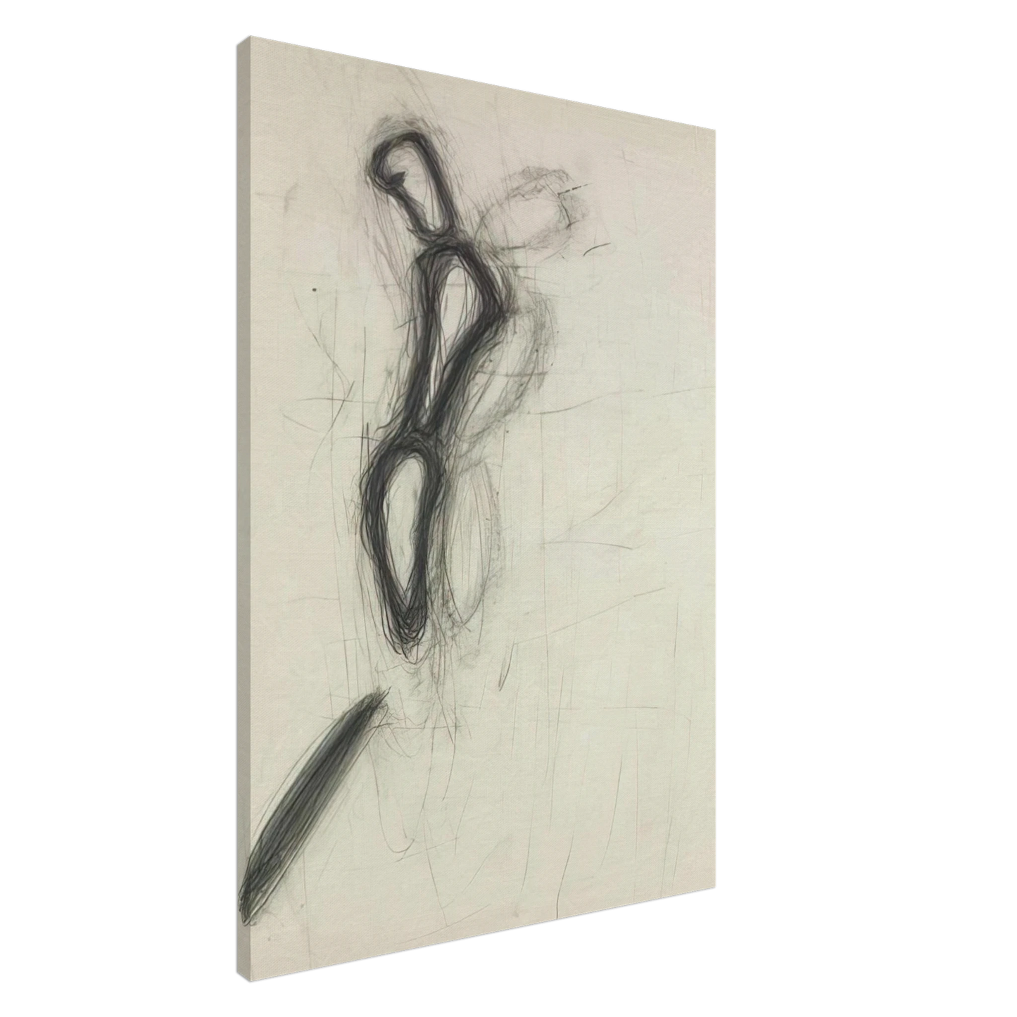 Susan Rothenberg - UNTITLED 1982 Canvas - 20x30 cm / 8x12 inches-canvas