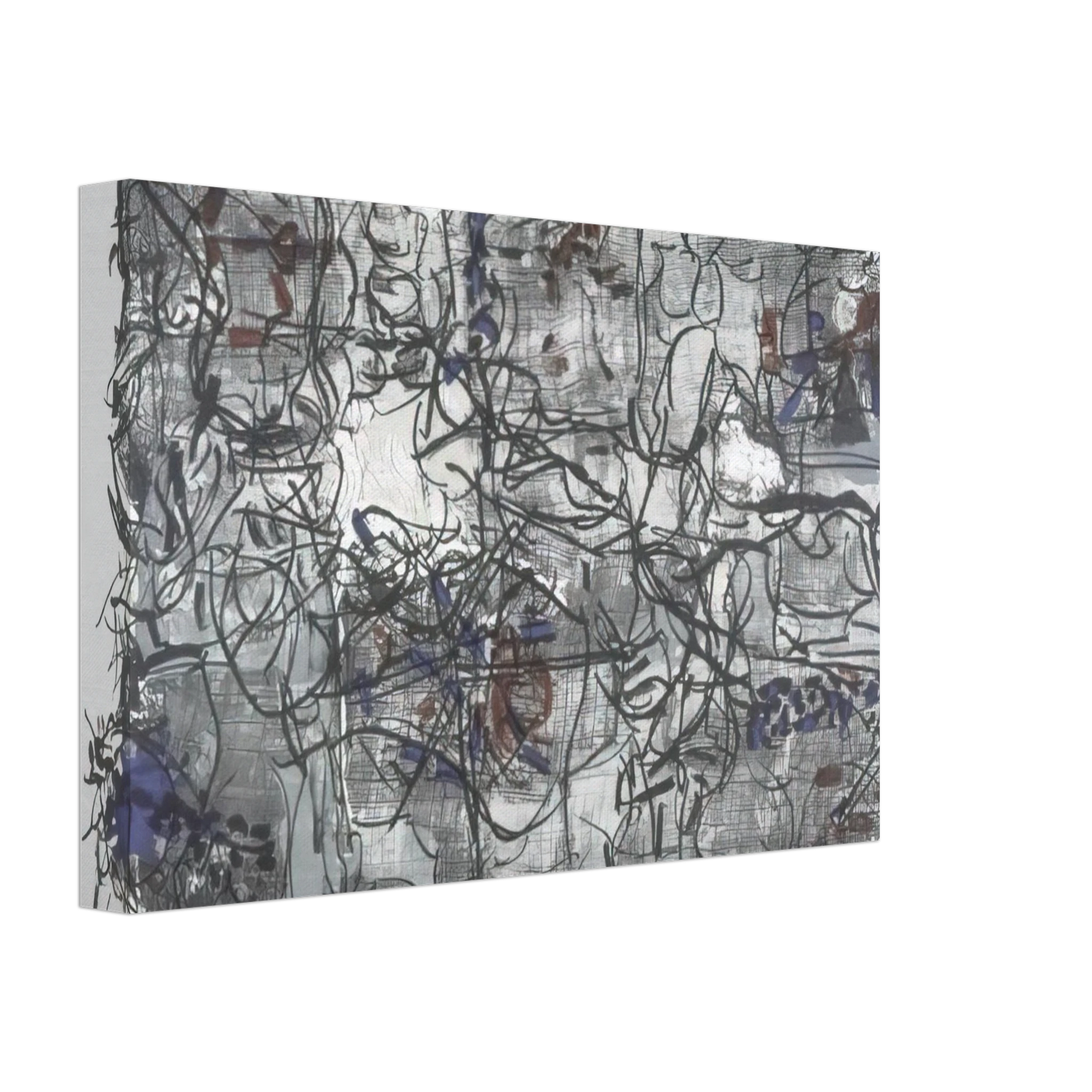 Jean-Paul Riopelle - Jute IV Canvas - 70x100 cm / 28x40 inches-canvas