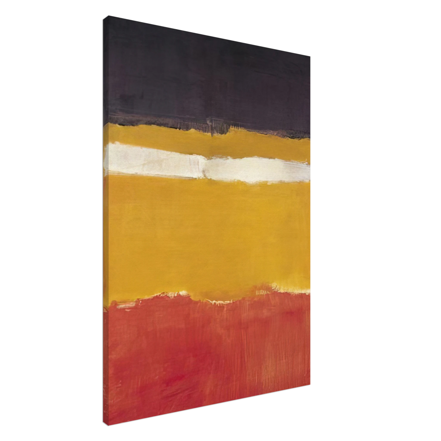 Mark Rothko - Number 24 Untitled - 1951 Canvas - 20x30 cm / 8x12 inches-canvas