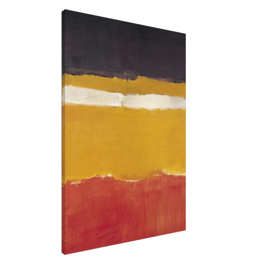 Mark Rothko - Number 24 Untitled - 1951 Canvas - 20x30 cm / 8x12 inches-canvas