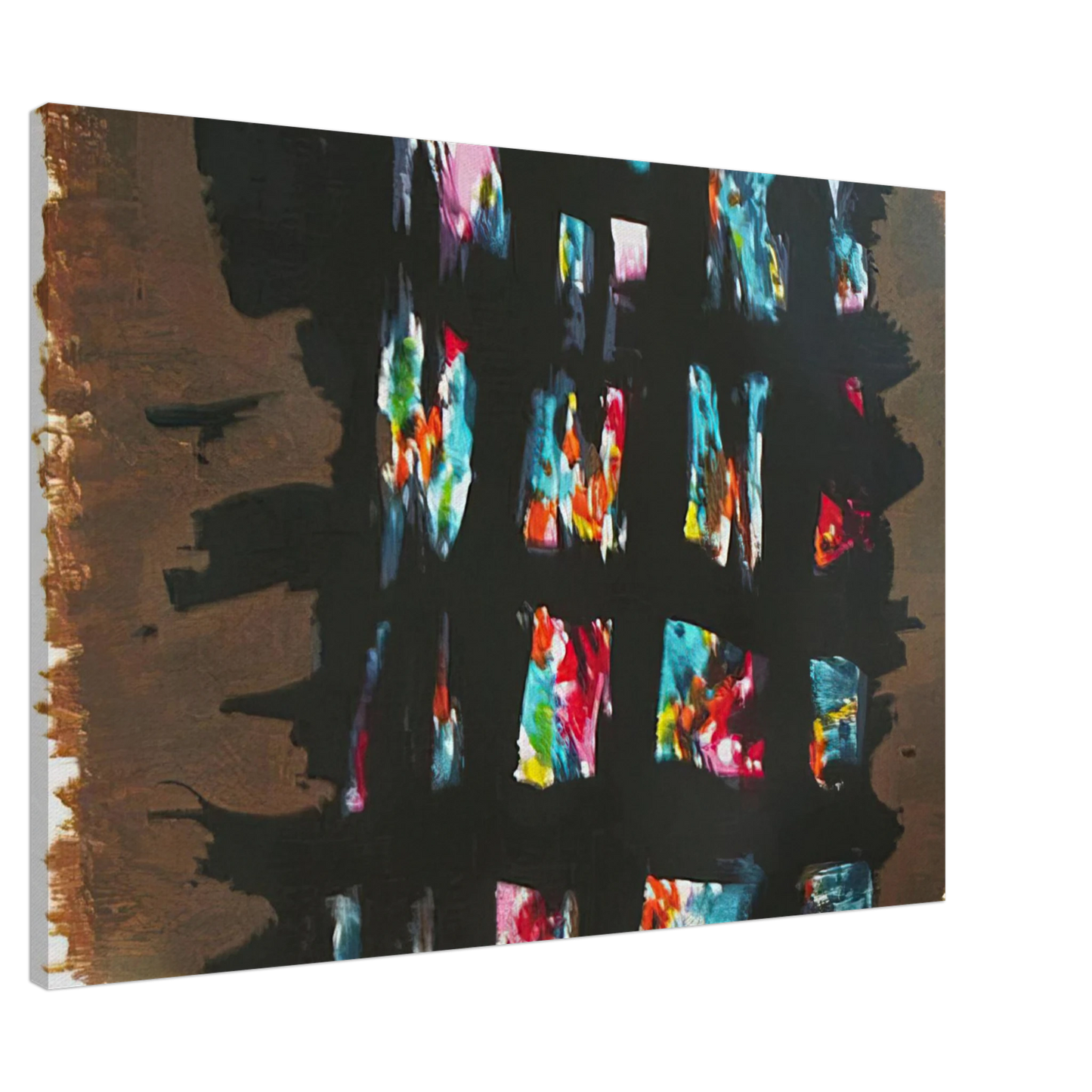 Alfred Manessier - L'Emprisonnement - 1978 Canvas - 20x30 cm / 8x12 inches-canvas