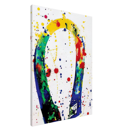 Sam Francis - Sculpture Drawing Toyko  SF65-018  Canvas - 20x30 cm / 8x12 inches-canvas