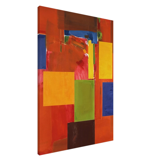 Hans Hofmann - Sanctum Sanctorum Canvas - 20x30 cm / 8x12 inches-canvas