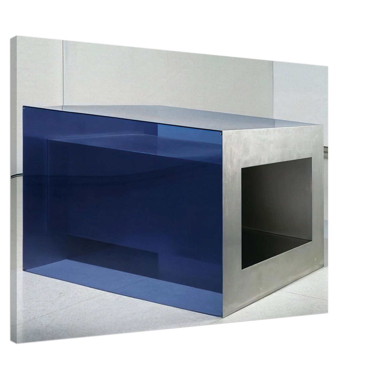 Donald Judd - Untitled - 1968 Canvas - 20x30 cm / 8x12 inches-canvas