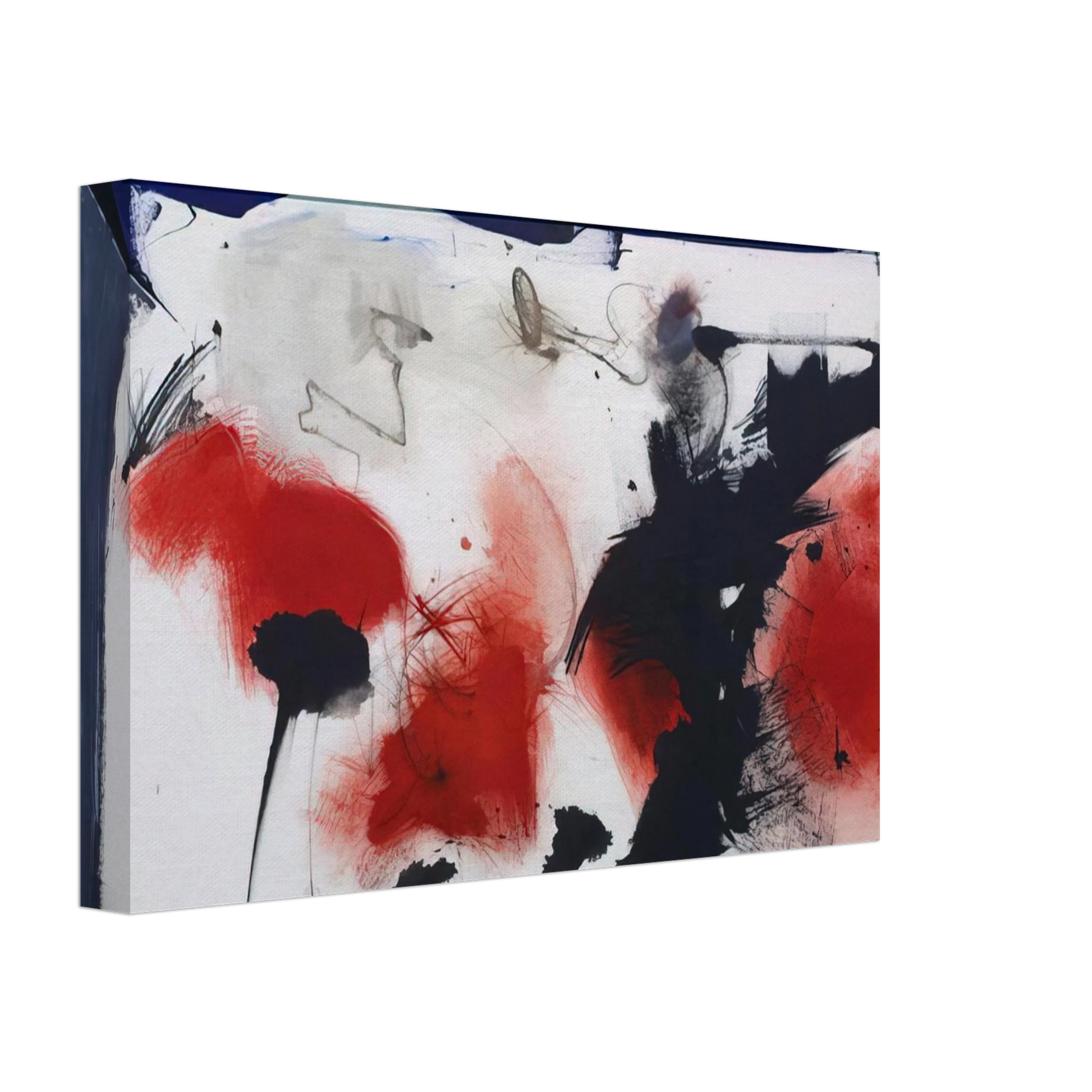 Hassel Smith - Untitled #10 - 1986 Canvas - 40x60 cm / 16x24 inches-canvas