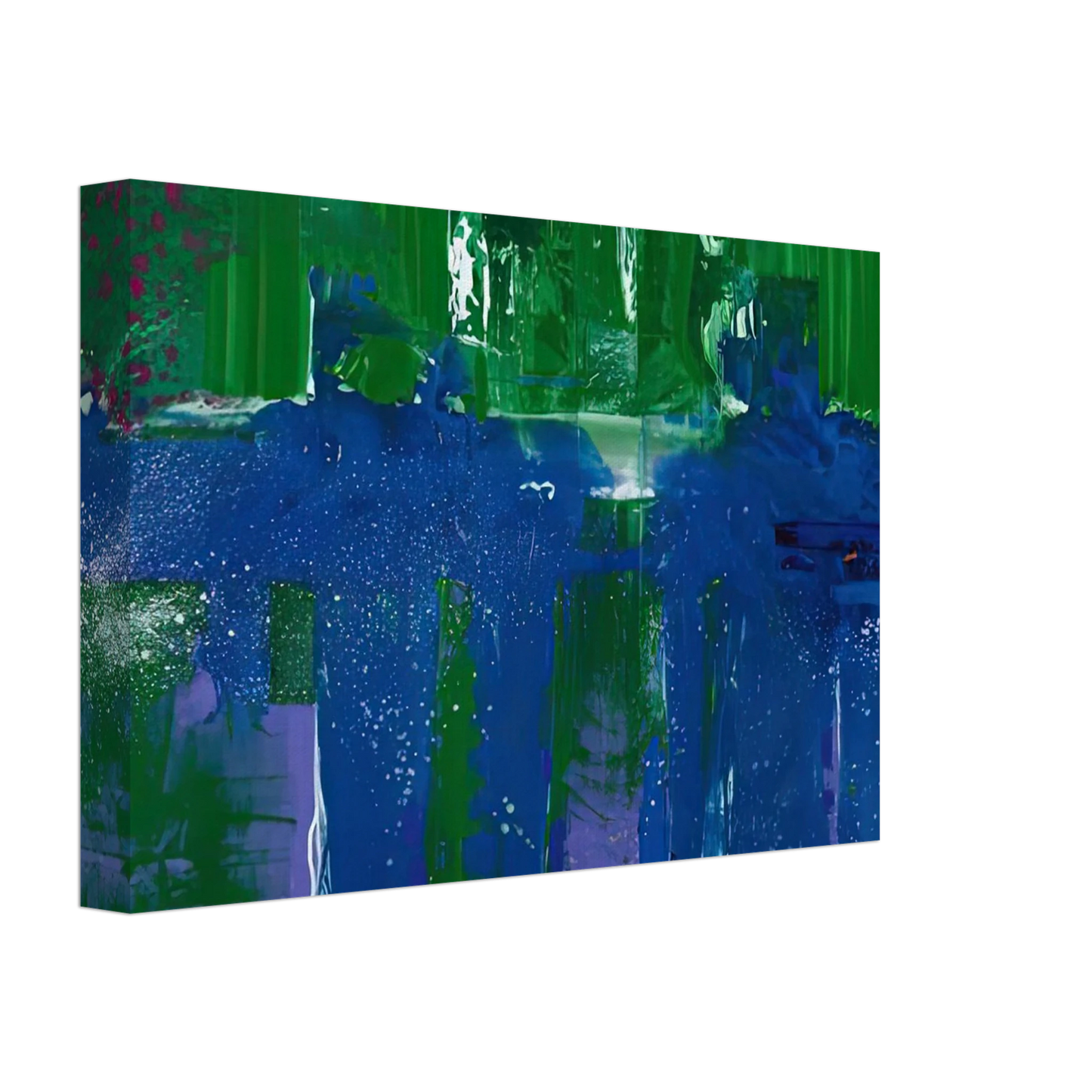 Helen Frankenthaler - Grotto, 1990- Canvas - 40x60 cm / 16x24 inches-canvas