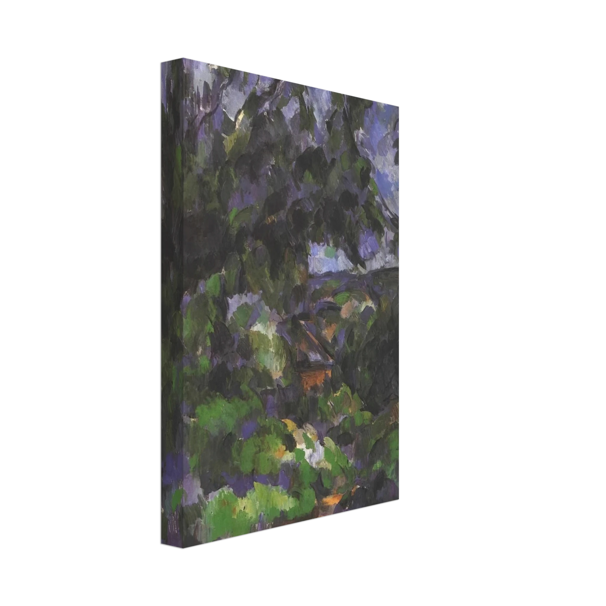 Paul Cezanne - Blue Landscape Canvas - 40x60 cm / 16x24 inches-canvas