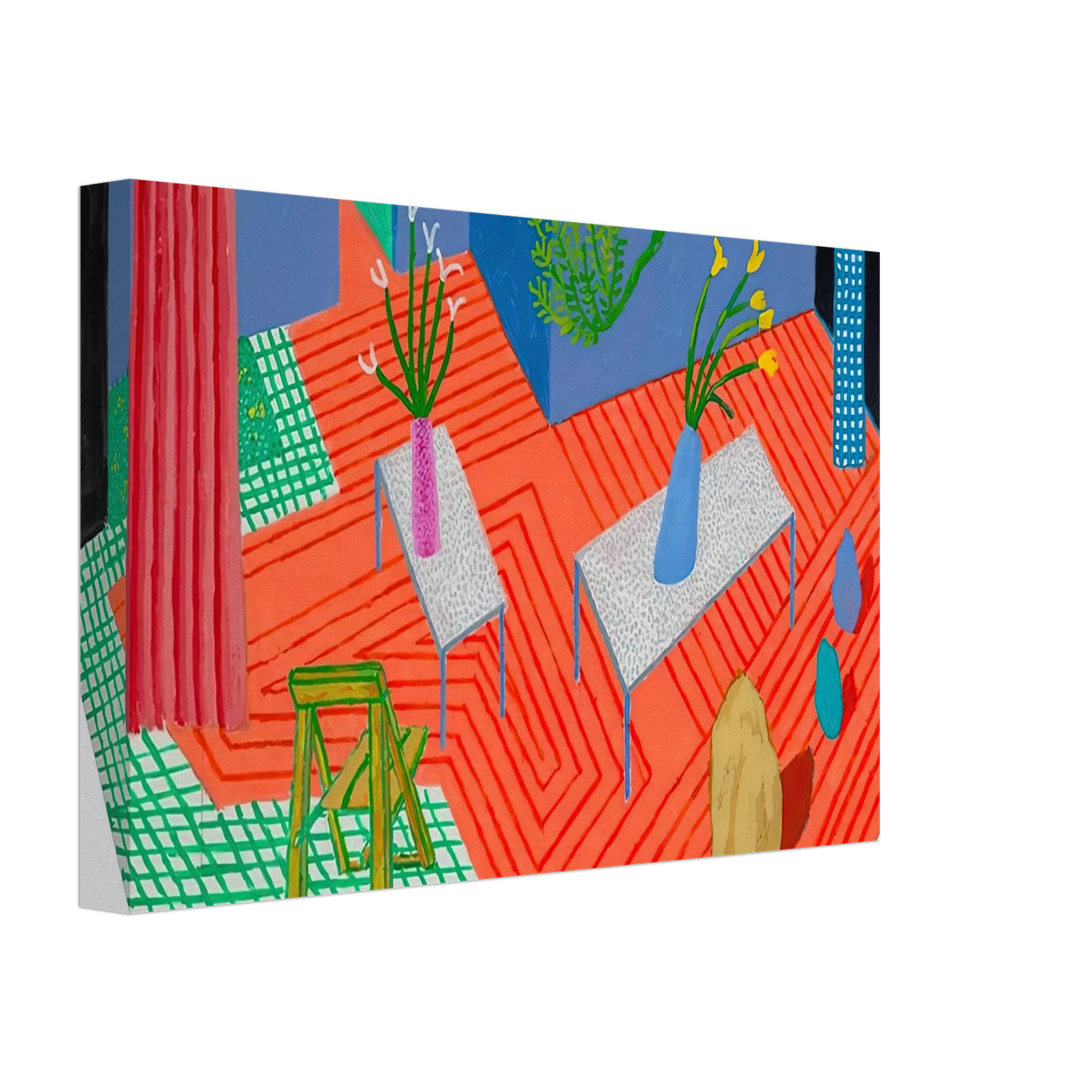 David Hockney - David Hockney Canvas - 40x60 cm / 16x24 inches-canvas