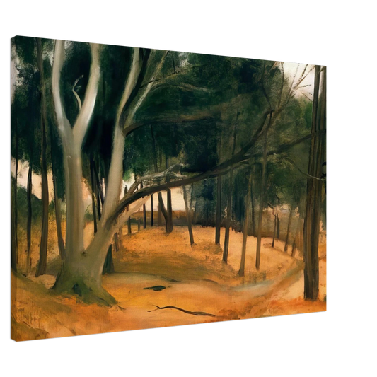 Andre Derain - THE PATH OF FOREST 1928 Canvas - 20x30 cm / 8x12 inches-canvas