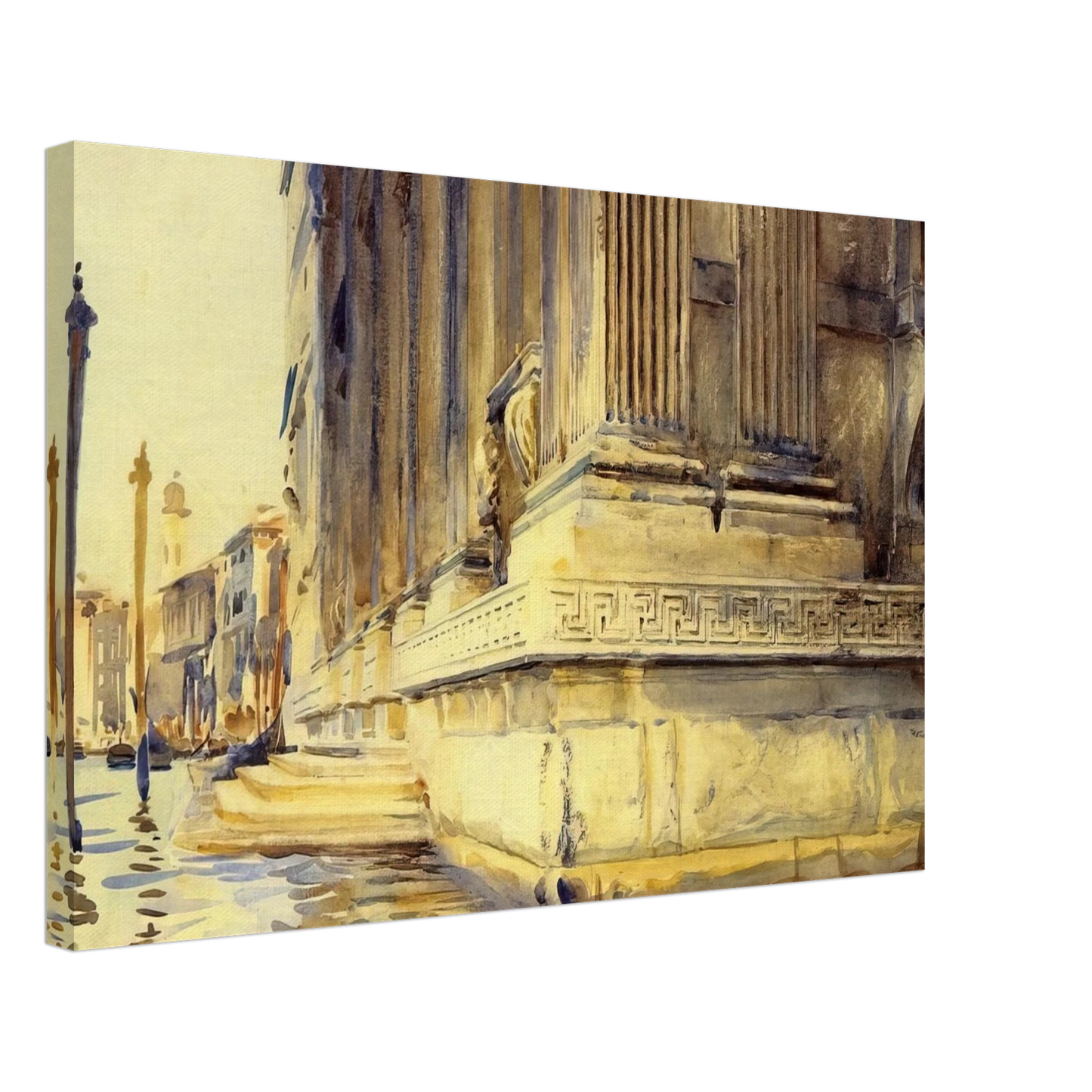 John Singer Sargent - Palazzo Grimani Canvas - 40x60 cm / 16x24 inches-canvas