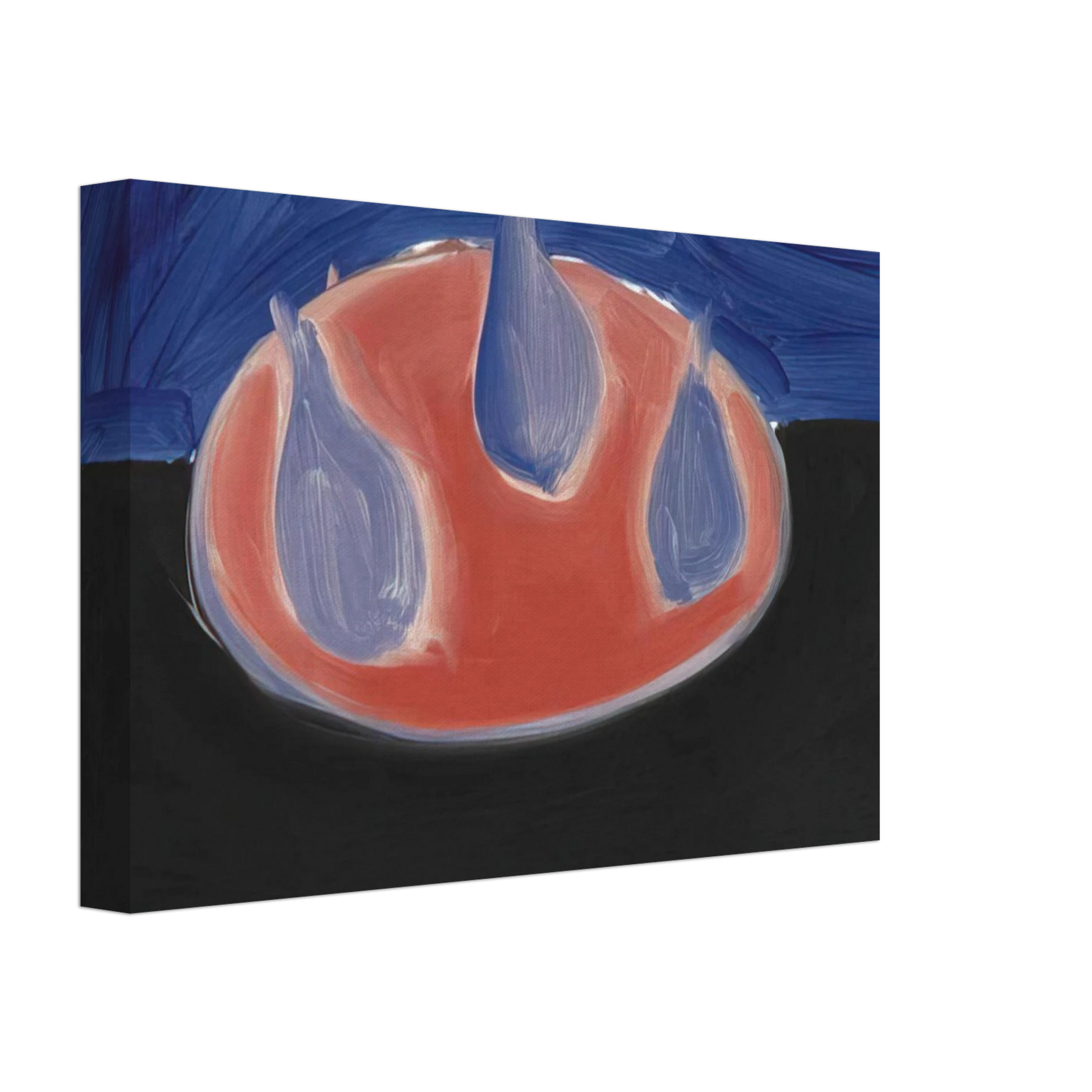 Nicolas de Stael - Poires sur une assiette rose - 1954 Canvas - 70x100 cm / 28x40 inches-canvas