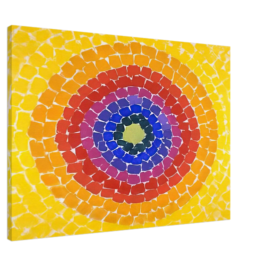 Alma Woodsey Thomas - RESSURECTION 1966 Canvas - Default Title-canvas