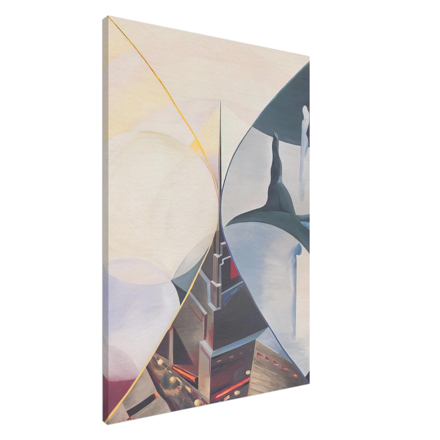 Benedetta Cappa - Il Grande X - 1931 Italy Canvas - 20x30 cm / 8x12 inches-canvas