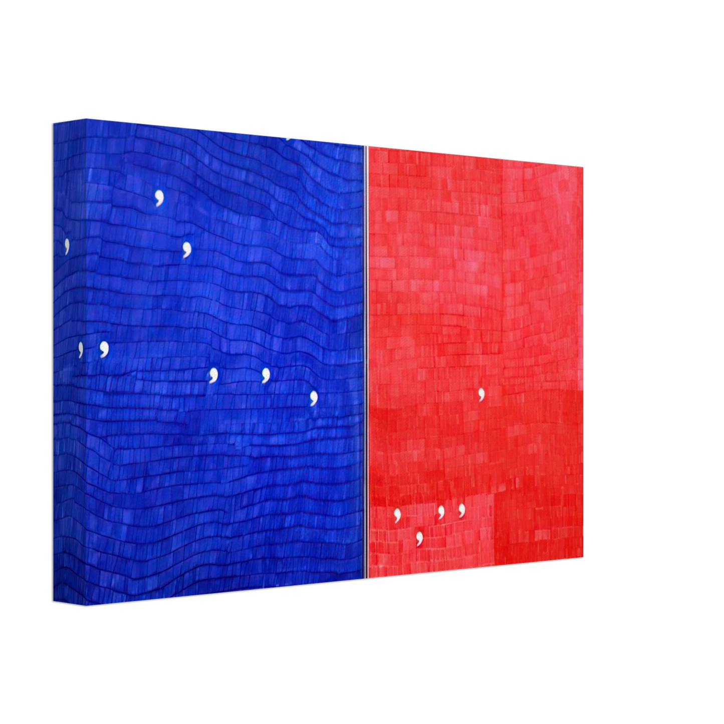 Alighiero Boetti - IMMAGINANDO TUTTO 1982 Canvas - 70x100 cm / 28x40 inches-canvas