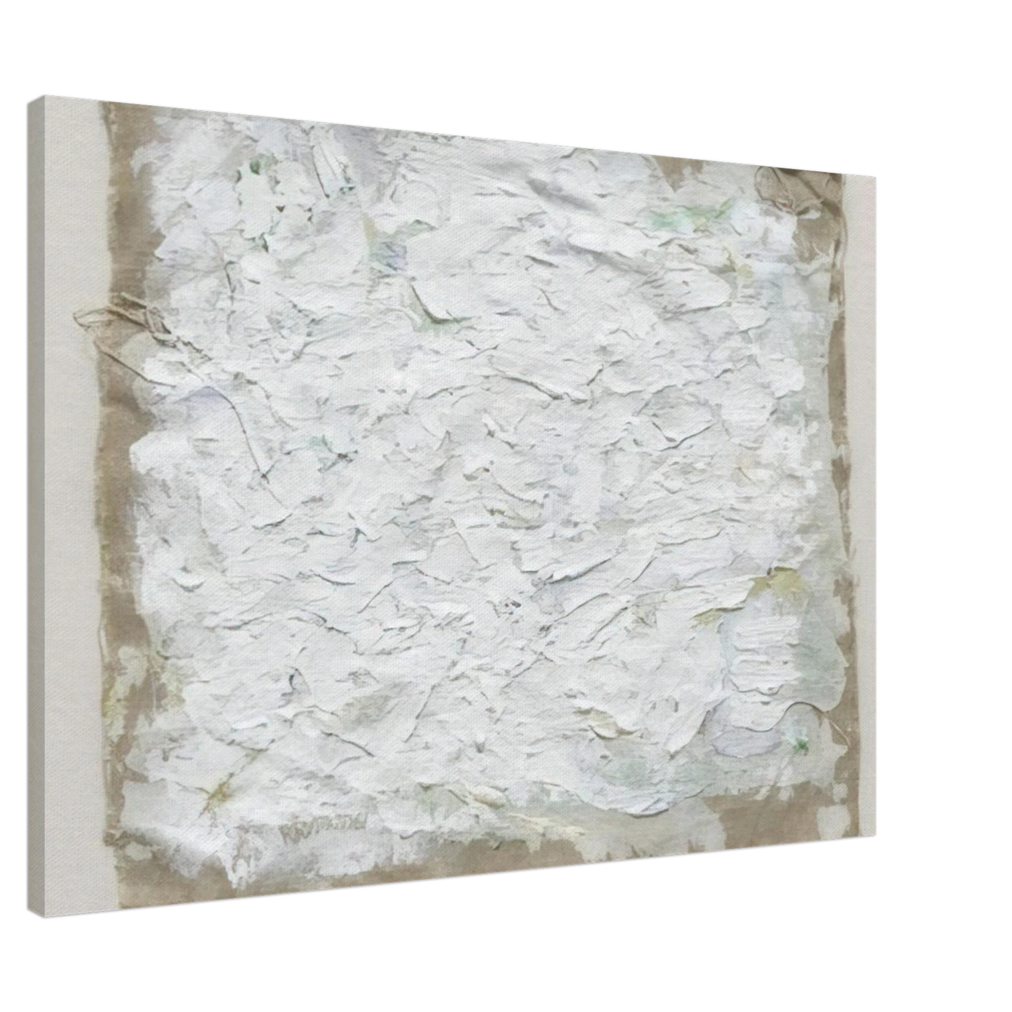 Robert Ryman - Untitled - 1961 Canvas - 20x30 cm / 8x12 inches-canvas