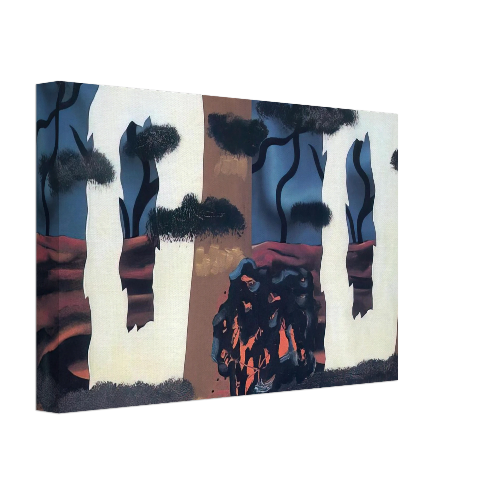 Rene Magritte - A TASTE OF THE INVISIBLE 1927 Canvas - 70x100 cm / 28x40 inches-canvas