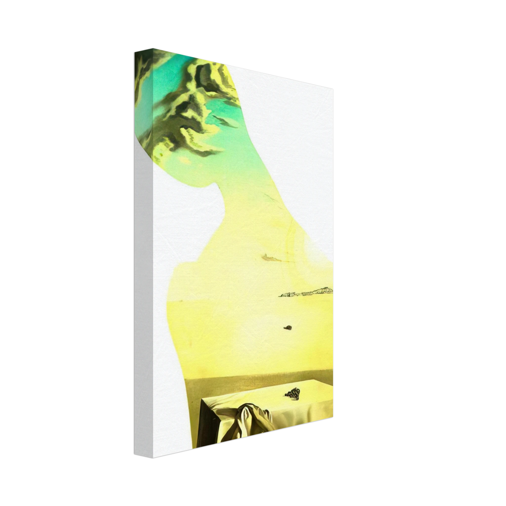 Salvador Dali - COUPLE WITH CLOUDS IN THEIR HEADS WOMAN Canvas - 70x100 cm / 28x40 inches-canvas