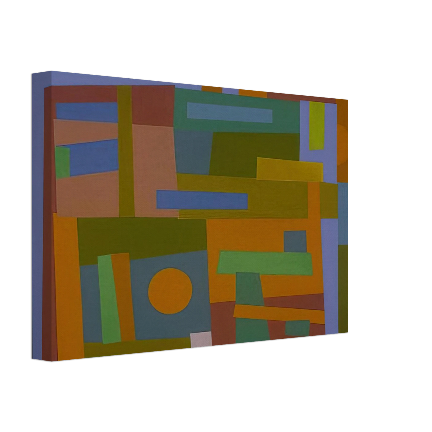 Ad Reinhardt - Number 30 - 1938 Canvas - 40x60 cm / 16x24 inches-canvas