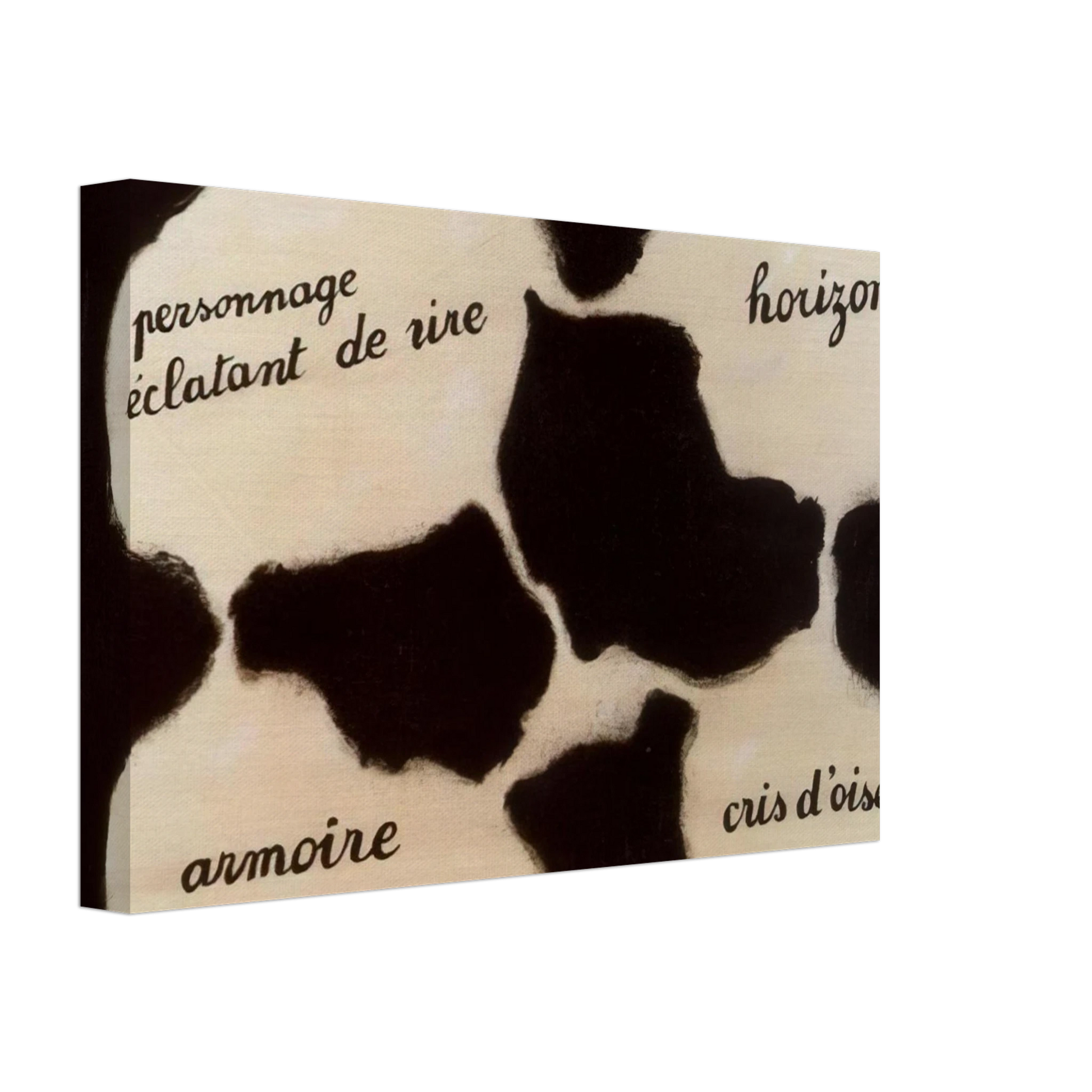 Rene Magritte - THE LIVING MIRROR 1929 Canvas - 70x100 cm / 28x40 inches-canvas