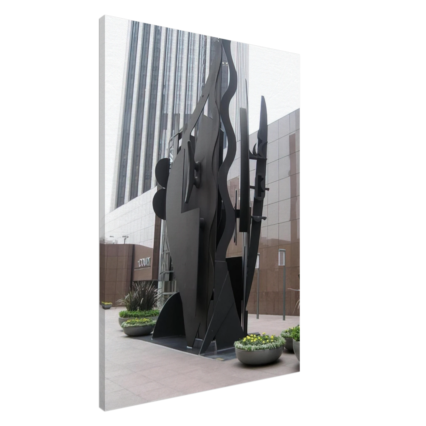 Louise Nevelson - NIGHT SAIL 1983 Canvas - 20x30 cm / 8x12 inches-canvas