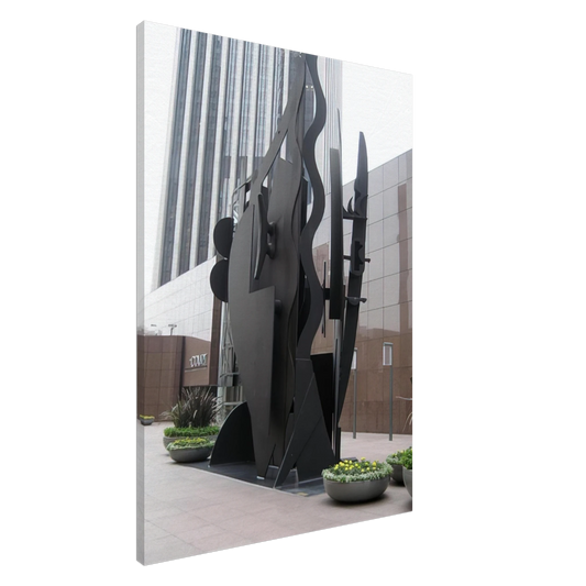 Louise Nevelson - NIGHT SAIL 1983 Canvas - 20x30 cm / 8x12 inches-canvas